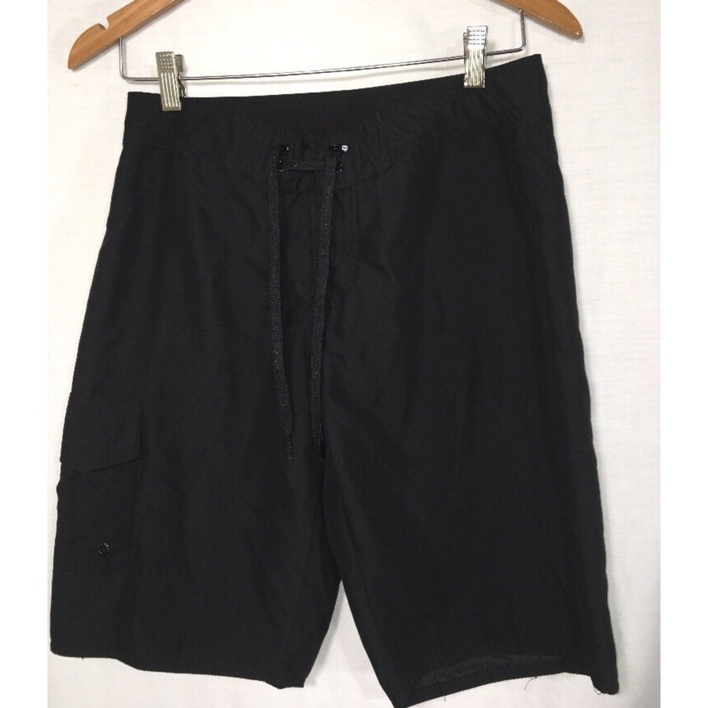 HANG TEN Men's Board Shorts Size 28 tie front lightweight athletic